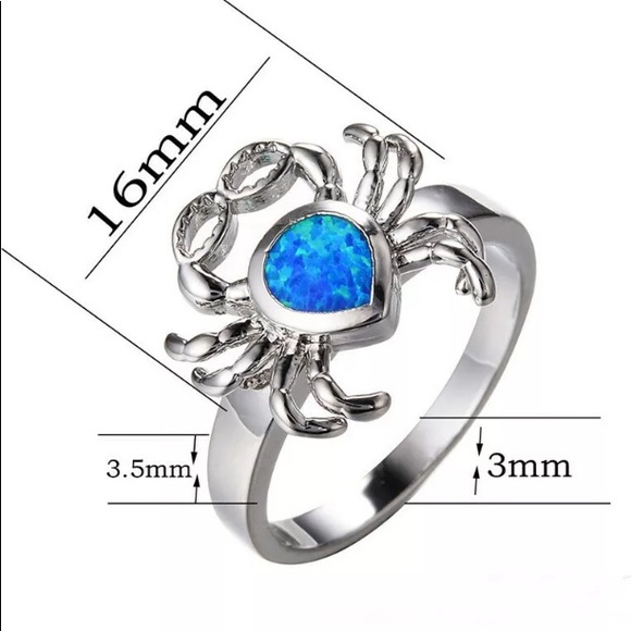❤️❤️❤️❤️❤️CRAB RING - Picture 2 of 4
